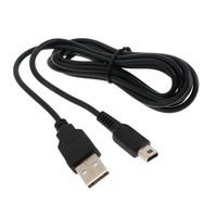 USB Power Supply Charging Cord Cable for Nintendo WII U Gamepad Controller, 1.2Meter