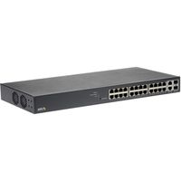 Axis Communications Switch - 24 x 10/100/1000 (PoE+) + 2 x Combo Gigabit SFP - PoE+ (370 W)