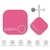 Bluetooth Tracker, Bluetooth Keys Tracker, Bari Key Finder Tracking, Wireless Burglar Alarm Sensor for Key Wallet car Children's pet Dog cat Bag Cell Phone Positioning Selfie Shutter