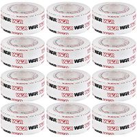 WAR Tape Easy Tear Athletic Fight Tape (12 Rolls) 1.0" One Inch | Hand Finger Wrist Wrap | for Boxing BJJ Crossfit