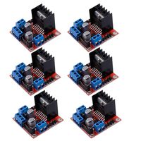 Qunqi 6Packs L298N Stepper Motor Drive Controller Board Module Dual H Bridge For Arduino