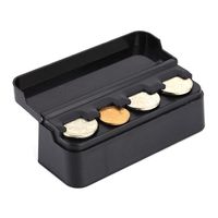 Car Coin Holder- Portable Coin Organizer Holder Storage Box