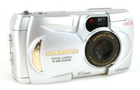OLYMPUS CAMEDIA D-400 ZOOM DIGITAL CAMERA W/1.3 MP