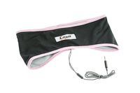 CozyPhones Sleep Headphones & Travel Bag, Lycra Cool Mesh Lining and Ultra Thin Speakers. Perfect for Sleeping, Sports, Air Travel, Meditation and Relaxation - Pink