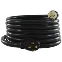 Conntek 1450SS2-25 50 Amp Temp Power Generator Cord, 25-Feet, Black