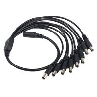Eagles(TM) 1 Female to 8 Male 5.5x2.1mm CCTV DC 8 Channel Power Jack Splitter Cable for CCTV Security Surveillance Cameras(Lorex cameras/Q-Cee cameras)