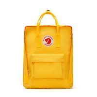 Angogo Classic Casual Backpack for Everyday,Camping Rucksack Travel Outdoor Daypack College School Bag (Warm Yellow)