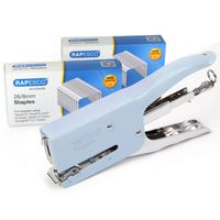 Rapesco Plier Stapler with Staples, Porpoise Packaging Plier with 10,000 26/8mm Staples