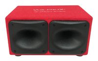 Menace Audio (MA-HB244RD-BK-01XL) - Dual Horn Enclosure - VOICEBOX
