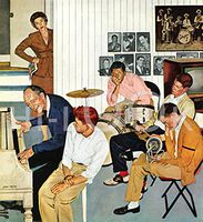 Hi-Look Microfiber Cleaning Cloth - Jamming with Dad (December 1956)