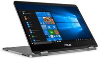 Asus Vivobook Flip 14" FHD Touchscreen 2-in-1 Laptop Computer, Intel Pentium N5000 up to 2.7GHz, 4GB DDR4, 64GB eMMC, WiFi, Bluetooth, Fingerprint, HDMI, Windows 10