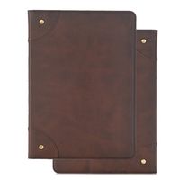 HuLorry Galaxy Tab 4 10.1 Tablet, Folio Lightweight Tablet Case Vintage Book Style Composition Cover PU Leather Duty Rugged Protective Heavy Case for 2014 Samsung Galaxy Tab 4 10.1