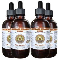 Chili Liquid Extract, Organic Chili (Capsicum annuum) Tincture Supplement 4x4 oz