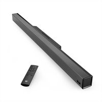 Soundbar, TaoTronics 36-Inch 4 Speakers Strong Bass Sound Bar Wired and Wireless Bluetooth Audio Speakers for TV (Updated Version)
