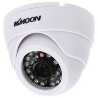 Acazon HD 1200TVL Surveillance Camera Security CCTV Indoor Night Vision 1/3 inch CMOS IR-Cut NTSC System Wide Angle 3.6mm Lens Metal Dome Video System,US Stock