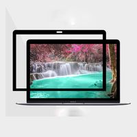 Macbook Pro 13 inch 2016 （A1706 & A1708）Screen Protector with Black Frame, Anti-glare High Clarity Bubble Free for New Macbook Pro 13 (2016 Released,Touch Bar/Without Touch Bar) Black