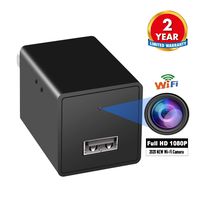 Nanny Camera USB Phone Charger WEMLB, 1080p HD Covert Camera, WiFi Wireless Wall Plug USB Charger [Motion Detection, AC Adapter, Remote App Control] Nanny, Home, Kids, Baby, Pet Monitoring cam