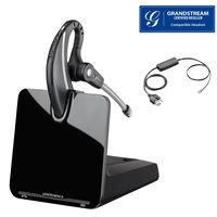 Grandstream Compatible Plantronics VoIP CS530 Headset Bundle -GXP1610, GXP1620, GXP1625, GXP1625, GXP1628, GXP2130, GXP2140, GXP2160, GXV3240, GXV3275