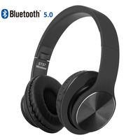 GDDGKM123 Earbud Headphones Bluetooth Headset, Hi-Fi Stereo Wireless Headset, Foldable, Soft Earmuffs, with Built-in Microphone and Wired Mode for PC/Mobile/TV/iPhone/Samsung/Huawei