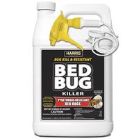 HARRIS Bed Bug Killer, Toughest Liquid Spray with Odorless and Non-Staining Extended Residual Kill Formula (Gallon)