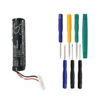 Cameron Sino 2600mAh Battery for Honeywell IN51L3-D, SF51, Intermec SF51, SF61, SF61b with 7/pcs Toolskits Scanner