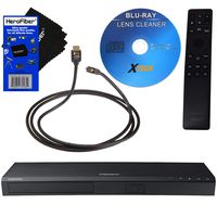 Samsung 4K UHD Blu-ray DVD Player (UBD-M8500) + Remote Control + Xtech Blu-ray Maintenance Kit + Xtech High-Speed HDMI Cable w/Ethernet + HeroFiber Ultra Gentle Cleaning Cloth