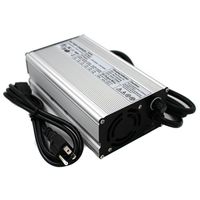 58.4V 10A Charger 58.4V LiFePO4 Battery Smart Charger Used for 16S 48V LiFePO4 Battery High Power