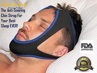 Anti Snoring Snore Chin Strap Large, Anti My Snoring Snore Solution, Resmed Cpap Supplies Chin Straps, Snore Stopper Chin Strap, Anti Snore Snoring Chin Strap Devices for Men Women Kids