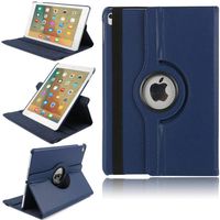 Ayans Smart Case for iPad Air 2 (2014 Release), 360 Degree Rotating Stand Folio Case PU Leather Protective Cover with Multiple Angles Viewing