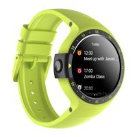 Ticwatch E Bluetooth Smart Watch, Google Assistant, Wear OS by Google Smartwatch,Compatible with iPhone and Android (S-Aurora) (Renewed)