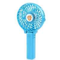 D-FantiX Small Portable Fan, Handheld Fan Battery Operated Desk Fan USB Powered Personal Fan for Home, Office, Outdoor and Travel