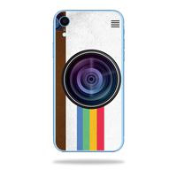MightySkins Skin Compatible with Apple iPhone XR - Vintage Polaroid | Protective, Durable, and Unique Vinyl Decal wrap Cover | Easy to Apply, Remove, and Change Styles | Made in The USA