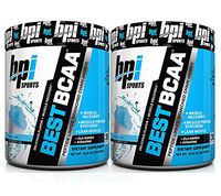 BPI Sports Best BCAA Peptide Linked Branched Chain Amino Energy Powder, ARCTIC ICE, Pack of Two 30 Servings
