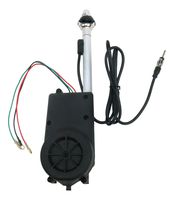 AutoLoc Power Accessories AutoLoc 649293 Chrome Power Antenna Upgrade fits 1965-1973 Ford Mustang Mach1 GT350 GT500