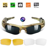 Toughsty 16GB Spy Camera Sunglasses Eyewear Outdoor Action Video Recording Camcorder