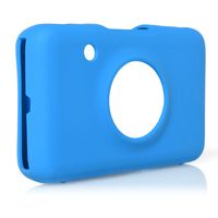 Polaroid Dual Protective Silicone Skin Snap & Snap Touch Instant Print Digital Camera (Blue)