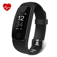 JACOOL Waterproof Fitness Tracker Activity Tracker Watch with Heart Rate Monitor, Smart Watch Bracelet with Step Counter, Sleep Monitor, Pedometer Watch for Kids Women Men