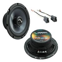 Compatible with Hyundai Santa Fe 2001-2006 Front Door Replacement Harmony HA-C65 Premium Speakers