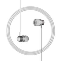 Earbuds Earphones Headphones,Earfly Magnetic Wired Earphones in-Ear Headphones Earbuds with Mic Stereo Headsets 3.5mm Jack for iPhone 6 6s Plus iPad Note Android Phone Tablet Computer PC (Silver)