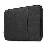 elecfan Apple Macbook Air 11 inch Laptop Sleeve Carrying Case,Polyester Fabric Computer Bag Cover for 11-11.6 Inch MacBook Air/12.3" Microsoft Surface Pro 4/11.6" Ultrabook Netbook Tablet - Black