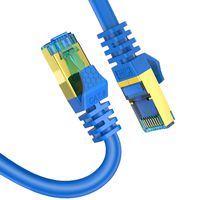 6ft CAT8 Ethernet Cable Veetop 40Gbps 2000Mhz High Speed Gigabit SFTP LAN Network Internet Cables with RJ45 Gold Plated Connector for Use of Smart Office Smart Home System iOT Gaming (1 Pack)