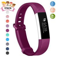 JOMOQ Compatible with Ace Bands for Kids, Soft Silicone Sport Wrist Strap Waterproof Replacement with Secure Metal Buckle for Ace/Alta HR Activity Tracker Boy Girl