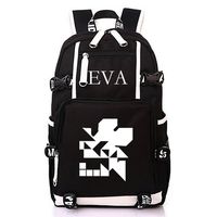 Siawasey Anime EVA Neon Genesis Evangelion Cosplay Backpack Daypack Bookbag Laptop School Bag