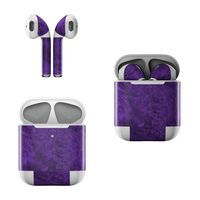 Skin Decals for Apple AirPods - Purple Lacquer - Sticker Wrap Fits 1st and 2nd Generation