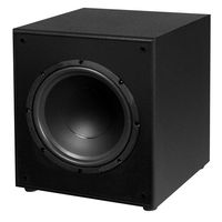 COSTWAY VD-23766EP 10-Inch Powered Subwoofer (Single, Black)