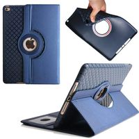Ayans New iPad 9.7 Inch 2017/2018 Case, 360 Degree Rotating Stand Folio Case PU Leather Protective Cover with Soft TPU Back Shell for for Apple iPad 6th / 5th Generation