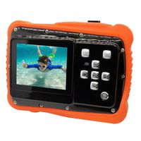 Longshow Digital Waterproof Camera, Kids Underwater Action Camera Water Dust Resistant Camera with 3 Meters Waterproof 720P 12 MP for Children's Gift