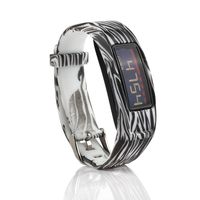 Tkasing Colorful Silicone Replacement Bands with Metal Clasps for Garmin Vivofit 2 to (No Tracker, Replacement Bands Only) (1 Color O)