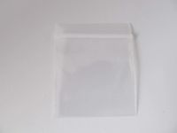 Mainway 1.5" x 1.5" Clear Reclosable 2mil Zipper Plastic Bags (Pack of 100)