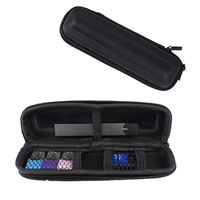 Carrying Case Compatible with RELX Kit Accessories and Most Small Device, Portable Wallet Bag for Mechanical Device, Traveling Storage Bag, Hold Protective Podcase Organizer Bag, Black (Only a Case)